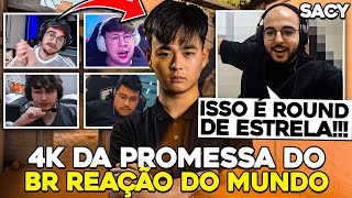 A PROMESSA do VALORANT BR DEIXOU os STREAMERS em CHOQUE amassou gr1ngo e 4K INSANO DO KYK [upl. by Broddy]