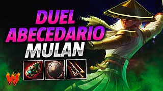 MULAN ESTA PARTIDA NO PARECE JUSTA  Warchi  Smite Duel Abecedario S10 [upl. by Akenal]