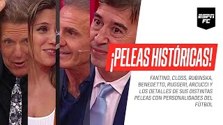 ¡PELEAS HISTÓRICAS ¿Qué problemas tuvieron los panelistas de ESPNFC con personalidades del fútbol [upl. by Reitman778]