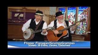 FLIPPER FLANAGANS FLAT FOOTED FOUR  GRUMPY GRAMPAS FUNDRAISERmp4 [upl. by Ellesij429]