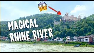 AMAZING Rhine River Cruise with Castles and Scenery  Nicko Rhein Symphony [upl. by Nailil]