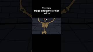 Terraria Mage endgame armor bonus be like  terraria games memes animation [upl. by Normandy513]