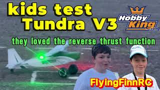 Hobbyking Tundra V3 test flown by junior pilots [upl. by Aloysia113]