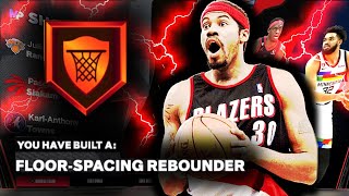 FIRST EVER quotFloorSpacing Rebounderquot Build on NBA 2K24 [upl. by Yenaiv]