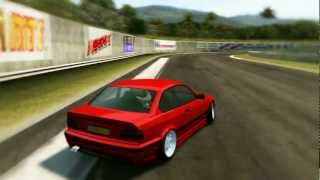 LFS  BMW E36 M3 S50B30 1080p [upl. by Rudolfo]