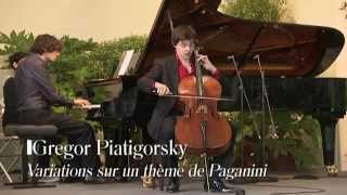 G Piatigorsky  Paganini Variations [upl. by Anaihsat]