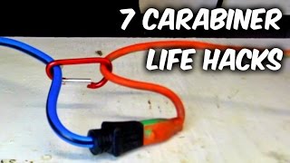 7 Carabiner Life Hacks [upl. by Violet884]