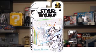 2003 Clone Wars GENERAL GRIEVOUS Black Series Unboxing amp Review [upl. by Ellehcirt]