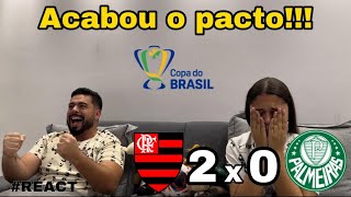 REACT REAÇÕES FLAMENGO x PALMEIRAS [upl. by Aiyekal]