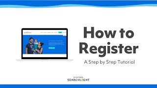 How to Register in Simons Searchlight a step by step tutorial [upl. by Haroppizt309]