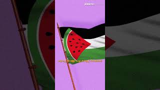 തണ്ണീർമത്തൻ 🍉 palestine nationalflag israel arab watermelon [upl. by Hedy789]