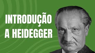 Martin Heidegger Ser e Tempo  Dasein fenomenologia sernomundo projeto de vida cuidado [upl. by Ahsekin]