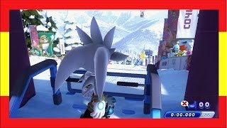 Mario amp Sonic at the 2014 Olympic Winter Games  Snowboard Parallel Giant Slalom [upl. by Waring]