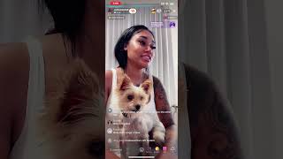 Jania Meshell TikTok live 82424 [upl. by Tennies]