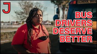 Bus Drivers Make School Possible They Deserve Better [upl. by Cassella295]