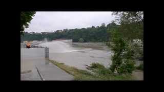 Hochwasser Linz 201363 Teil 56 Alturfahr West [upl. by Milburn856]