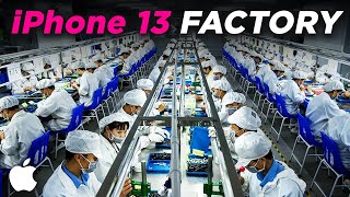 Inside Apple’s INSANE iPhone 13 Factory [upl. by Ariahay]