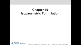 유한요소법 Ch101 Isoparametric element 2021 [upl. by Einwahs944]