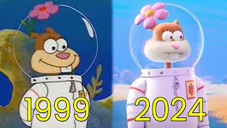 Evolution of Sandy Cheeks in Movies amp TV 19992024 [upl. by Anse]