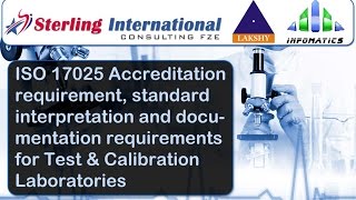 ISO 17025 Accreditation Requirements for NABL UKAS ENAS Certificate for test amp calibration labs [upl. by Namrehs]