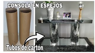 DIYCOMO HACER MESA EN ESPEJOSSIN GASTAR TANTO DINERO [upl. by Nunes491]