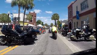 Leesburg 2024 Bikefest Mainstreet ride [upl. by Isolde]