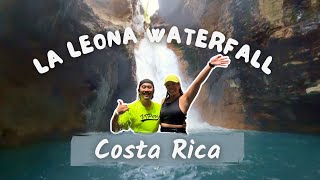 La Leona Waterfall Costa Rica [upl. by Bakki]