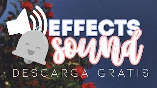 LOS MEJORES EFECTOS DE SONIDO PARA TUS VÍDEOS  Sound Effect Youtuber Popular  NatampDani [upl. by Ayrotal]