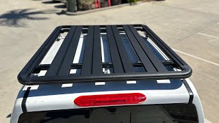 Alpha 4WD Universal Roof Rack installation guide for all Dual Cab Utes  Drilling method [upl. by Aiotal503]