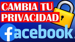 🔒Como CAMBIAR PRIVACIDAD de AMIGOS en FACEBOOK [upl. by Aihtniroc]