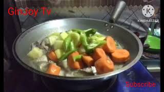 GINATAANG MANOK WITH PATATAS amp CARROTS MY RECIPE [upl. by Anneres]