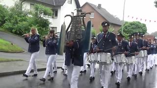 Parade und Abmarsch der Schützen in Wamel [upl. by Critchfield7]