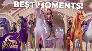 The BEST MOMENTS from Unicorn Academy Season 1 🦄🌈 part 1  Cartoons for Kids [upl. by Abdu]