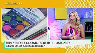 Vuelta a clases la canasta escolar llega con aumentos del 250 │ DPZT │ 050224 [upl. by Nancie]