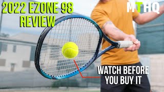 The new 2022 YONEX EZONE 98  Complete Review By Former Top 400 ATP [upl. by Athalee7]