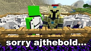 We are The People Who Killed AJTHEBOLDs Minecraft Dog [upl. by Nodyarb462]