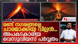 രണ്ട് നഗരങ്ങളെ ഇല്ലാതാക്കിയ വെസൂവിയസ് പര്‍വ്വതം I Eruption Mount Vesuvius Lava [upl. by Yehtomit]