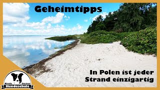 Idylle in Polen Jeder Strand ist einzigartig  Sand wie Puderzucker seichte Buchten Halbinsel Hel [upl. by Avi182]