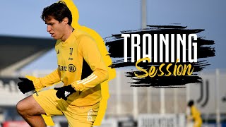 FIRST TRAINING SESSION OF THE YEAR 2024  JUVENTUS [upl. by Tindall]