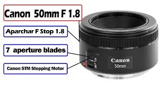 Canon EF 50mm F 18 STM ii Bangla Review Photovision [upl. by Flight361]