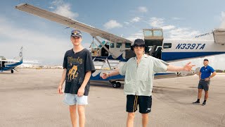 TWINSICK Vlog Ep 6  PARACHUTING INTO THE BAHAMAS [upl. by Zacharie607]