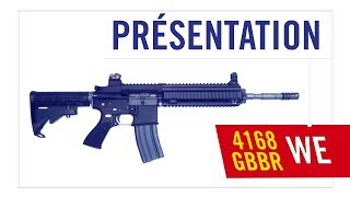 Présentation HK416 WE GBBR ENGFR sub [upl. by Gniliem]