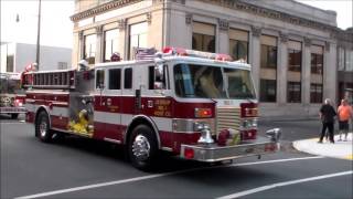 Eureka Hose Co 4 Parade 2016  Olyphant PA [upl. by Claiborn534]