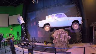 tech tree in the whomping willow SMASHING behind the scenes Weasley car [upl. by Haymes]