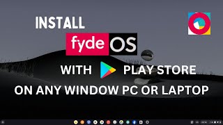 install fydeos setup by setup on pc or laptop with google play store👍♥️✅ [upl. by Migeon]