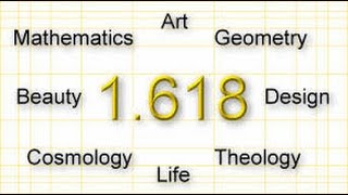 الرقم الذهبي 1618 النسبة الذهبية Golden number الرقم العجيب [upl. by Kannav]