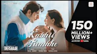 Kabhii Tumhhe official music video  shershaah  sidharth kiara javed [upl. by Ereynihc]