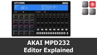 AKAI MPD 232 Sequencer Explained [upl. by Fleurette709]