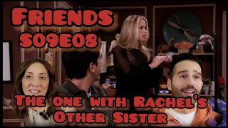 Friends S09E08 The One with Rachels Other Sister  Take Two Movie Night Review [upl. by Anala]