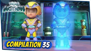 VIR The Robot Boy Cartoon In Hindi  Compilation 35  Hindi Cartoons for Kids  Wow Kidz Action [upl. by Corron]